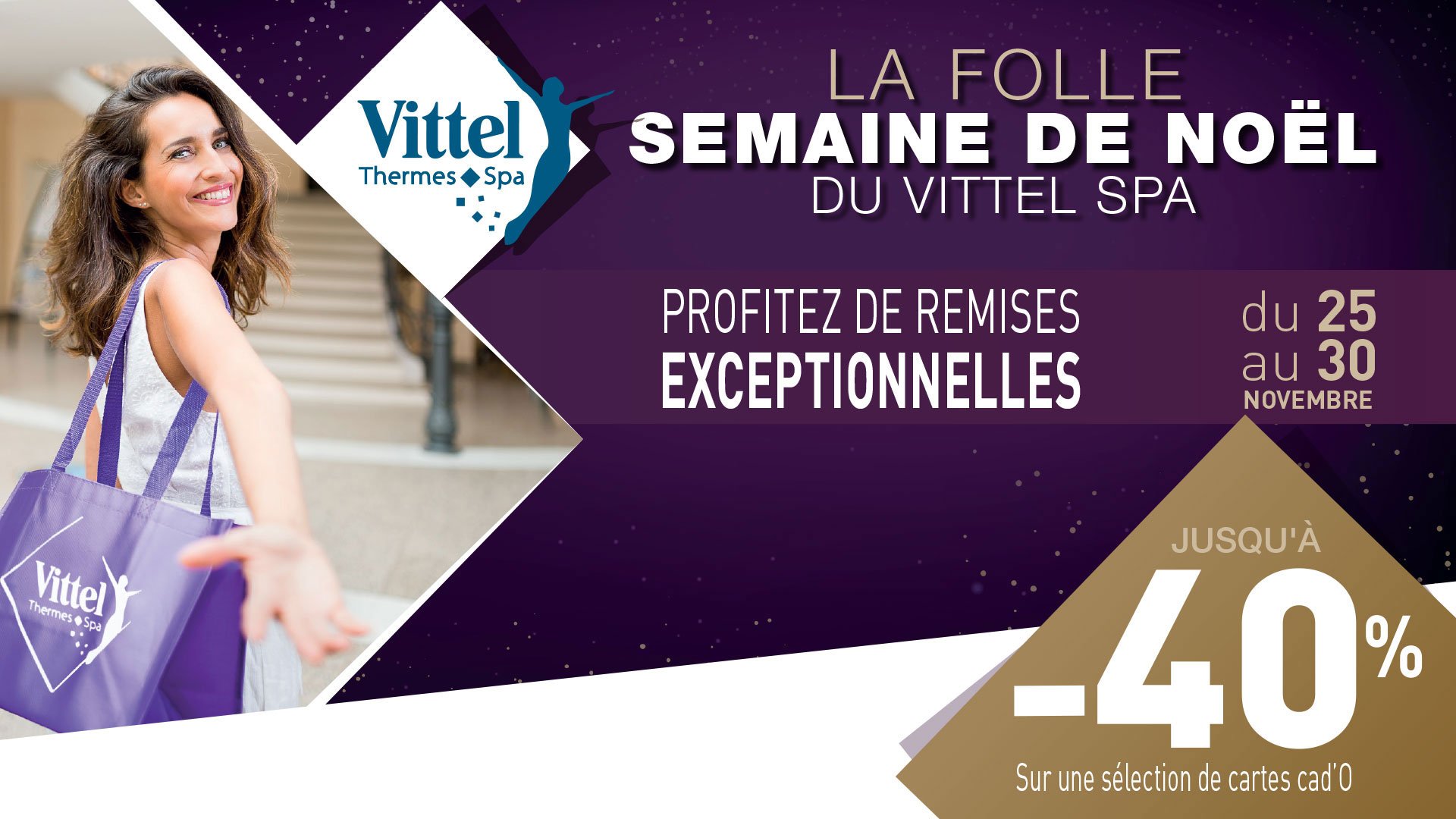 Folle Semaine de Noël au Spa Vittel - du 25 au 30 novembre 2024